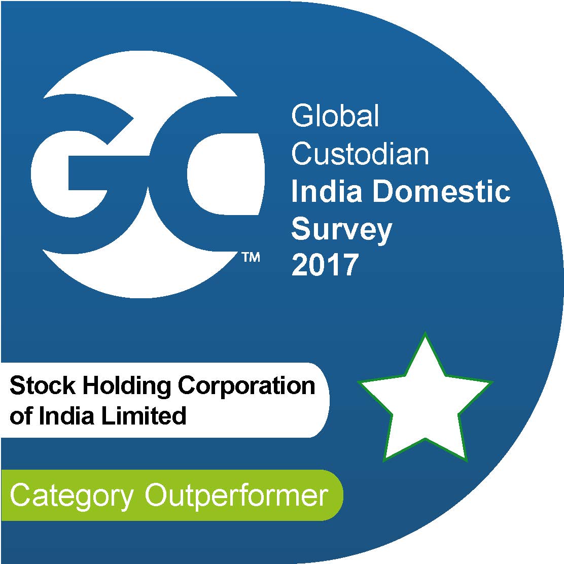 StockHolding Corporation Of India Limited BEST CUSTODIAN BUSINESS EXCELLENCE